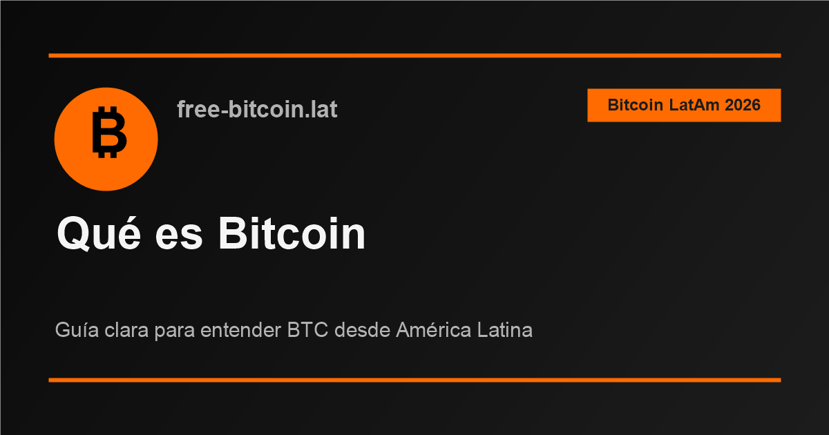 Bitcoin America Latina contexto visual